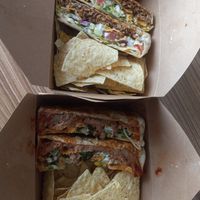 Gyro Crunch (above), The John Porq (below) at Leguminati Vegan Eatery in Orlando
