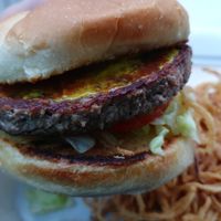 Impossible burger, no cheese, no mayo at Chef Toddzilla in Roswell