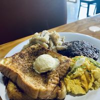 Breakfast platter.   at Binge Kitchen in San Antonio