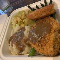 Southern plate ❤️ at Binge Kitchen in San Antonio