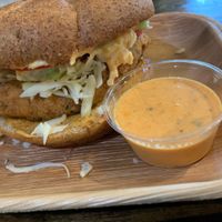 Cemita Chckn sandwich  at Binge Kitchen in San Antonio