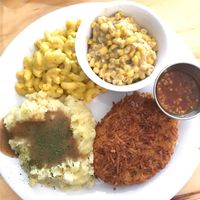 🌱Coconut Crusted Chick’n🌱 🤤 at Binge Kitchen in San Antonio