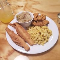 Everything is delicious!!! I will come here weekly. The owners are both veterans and extremely polite and professional. at Binge Kitchen in San Antonio