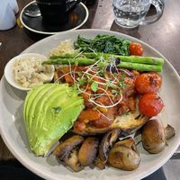 Vegan Brekkie at Rustik Cafe in Benalla