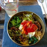 Vegan Bibimbap at Gong Gan at Gong Gan in Berlin