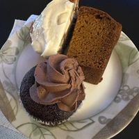 Vegan Cinnamon Roll, Vegan Cupcake & Vegan Pumpkin Bread at Willy Street Co-op in Middleton