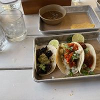 Vegan tacos   at Bartaco in Raleigh