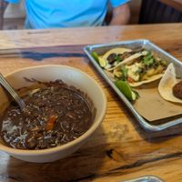 Black beans seasoned well at Bartaco in Raleigh