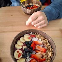 Smoothie bowl at Naturo Healthy Food in Sibiu