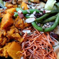 Salad "I'm green" 초록이 (vegan by default), close-up at Sweet Balance in Seoul