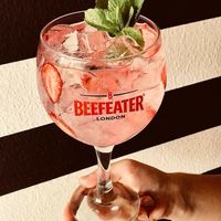 Drinks at Strh Cafe & Gallery in Zakopane