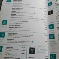 Menu vegan options listed 🌱 at Strh Cafe & Gallery in Zakopane