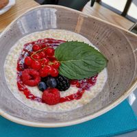 Vegan Porridge at Strh Cafe & Gallery in Zakopane