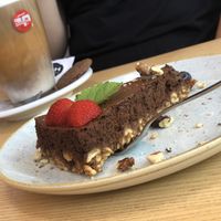 Chocolate cake part 2  at Strh Cafe & Gallery in Zakopane