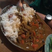 Japanese curry (vegan) at Suika in Ungasan