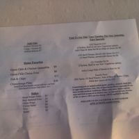 Menu at Picacho Peak Brewing Company in Las Cruces