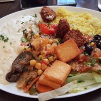 Falafel at Veggie Liebe in Freiburg