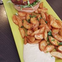 Seitan burger at Veggie Liebe in Freiburg