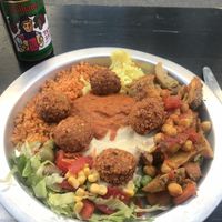 Falafel teller   at Veggie Liebe in Freiburg