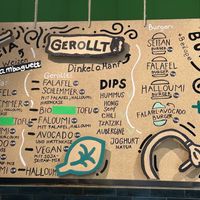 Menü   at Veggie Liebe in Freiburg