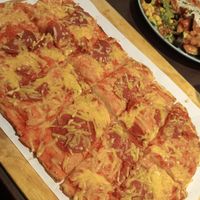 Pizza Salami at Veggie Liebe in Freiburg