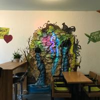 Seats at Veggie Liebe in Freiburg