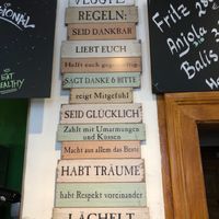 Words of wisdom at Veggie Liebe in Freiburg