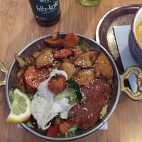  Seitanteller at Veggie Liebe in Freiburg