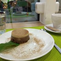 Raw Tiramisu at Vegan Cafe in Dnipropetrovsk