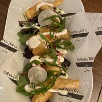 Vegan prawnz at Unity Diner in East London