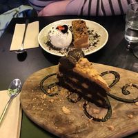 Dessert at Unity Diner in East London