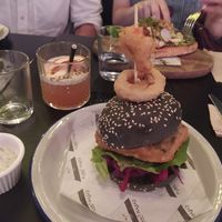 Tofish stack! at Unity Diner in East London