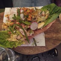 Lobster roll at Unity Diner in East London