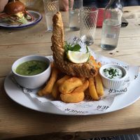 Tofu Fish at Unity Diner in East London