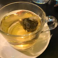 Jasmine tea at Unity Diner in East London