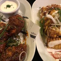 Drumsticks and corn  #Veganuary at Unity Diner in East London