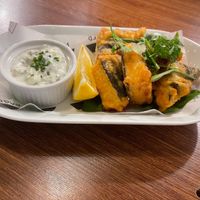 tofish bites at Unity Diner in East London