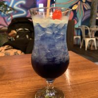 Seaspiracy cocktail  at Unity Diner in East London