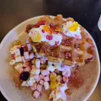 Too sweet but good... at Unity Diner in East London