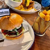 Truffle Shuffle Burger  at Unity Diner in East London