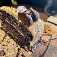 Salted Caramel Cake  at Unity Diner in East London