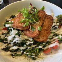 Omni Pork Steak  at Unity Diner in East London