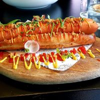 New York classic dawg  at Unity Diner in East London