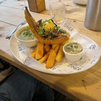   at Unity Diner in East London