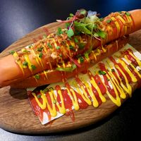 Bad UX hot dog - seriously, don't order this at Unity Diner in East London