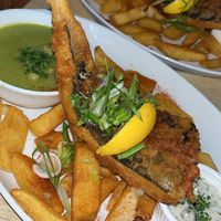 Unity Diner, Tofish & Chips!  at Unity Diner in East London