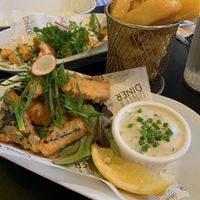 Tofish bites   at Unity Diner in East London