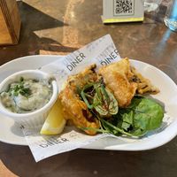 Tofish bites   at Unity Diner in East London