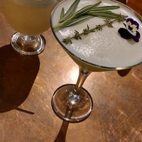 Mocktails at Unity Diner in East London