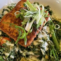 Omni Pork Steak  at Unity Diner in East London